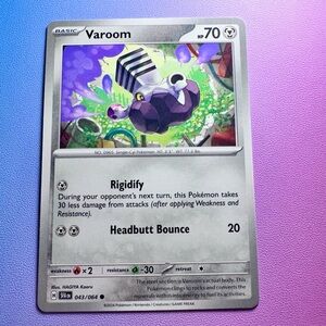 varoom - 043/064 (common) — pokemon: shrouded fable